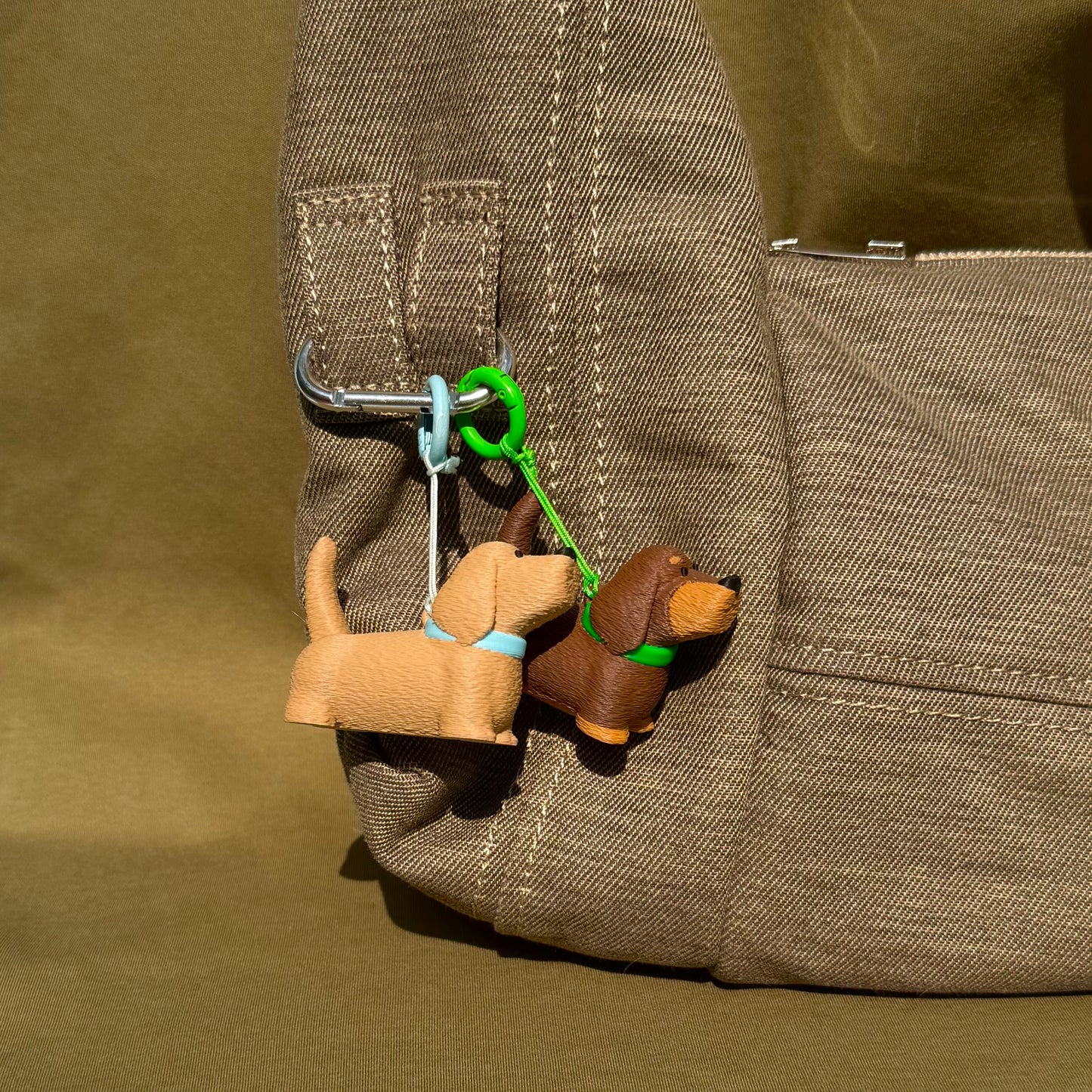 Puppy Love Couple Keychain