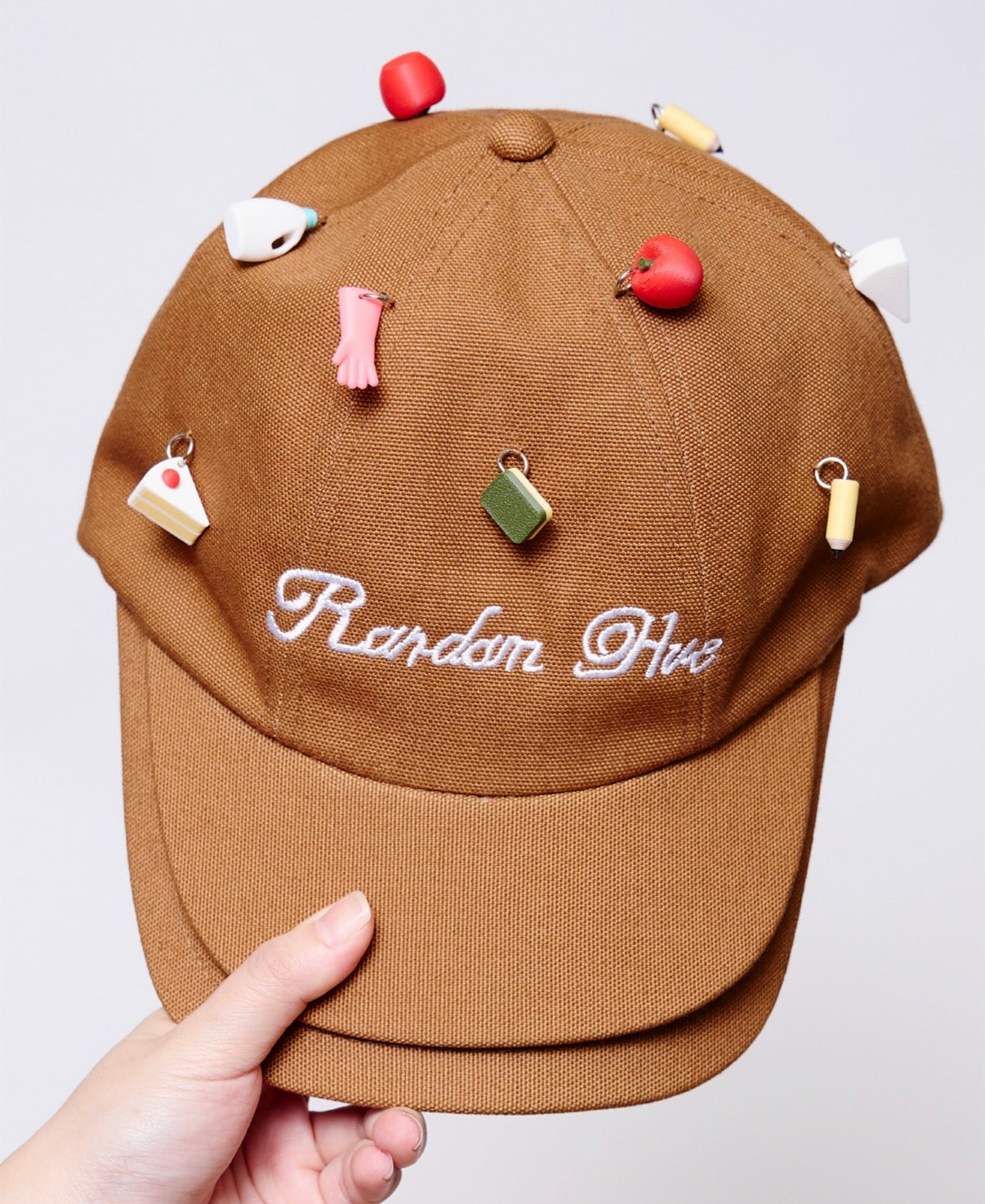 Random Hue Denim Double-Lid Cap
