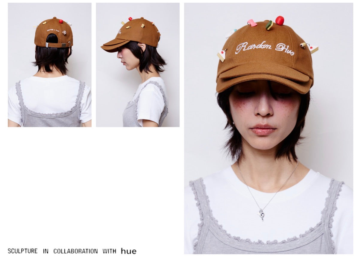 Random Hue Denim Double-Lid Cap