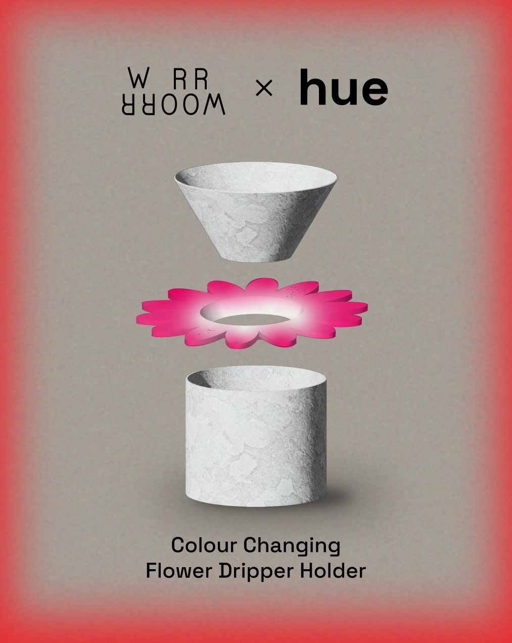 Colour Changing Dripper Holder